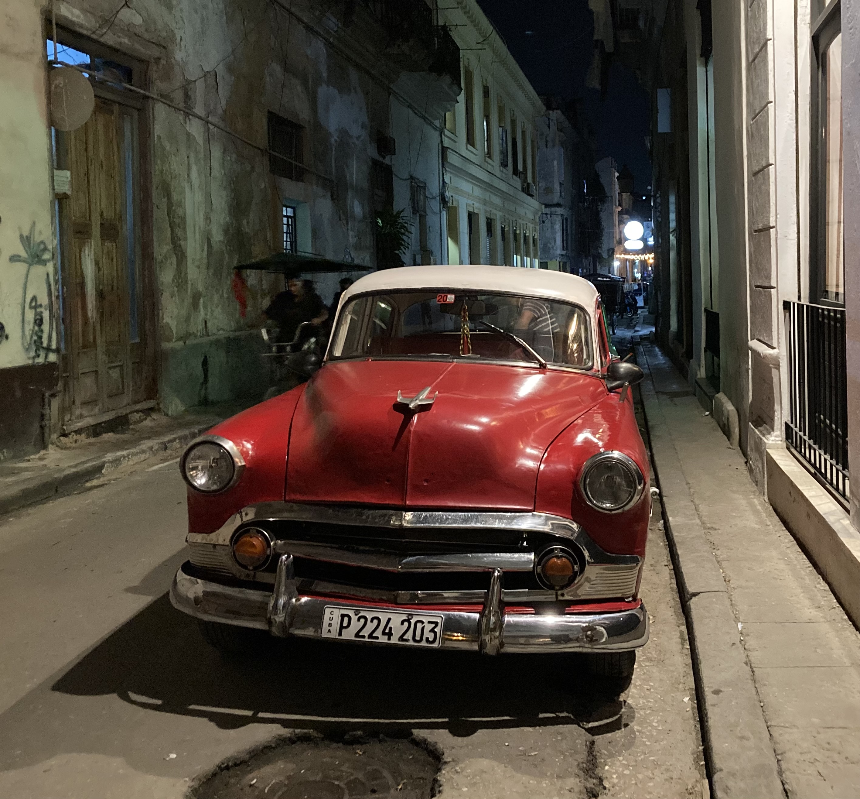 Classic American car in Havana, Cuba
